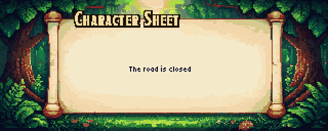 The failed message card